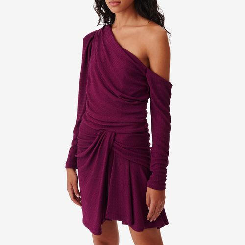 Deep Pink Asymmetric Mini Dress - IRO - Modalova