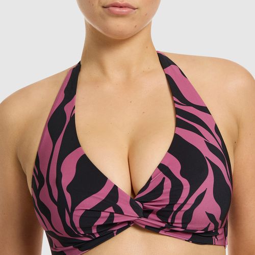 Mauve Sereno Halter Twist Bikini Top - Size 12 - Jets - Modalova