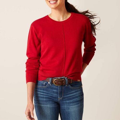 Red Peninsula Sweater - Ariat - Modalova