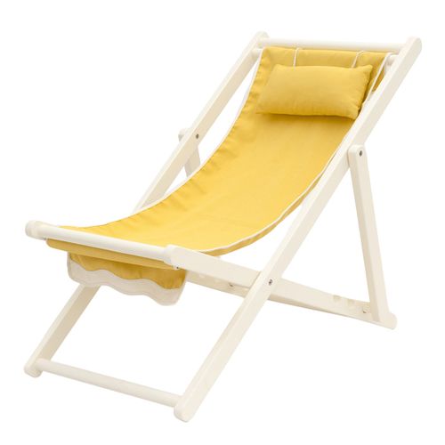 Rivie Mimosa Acacia Sling Chair - Business & Pleasure Co - Modalova