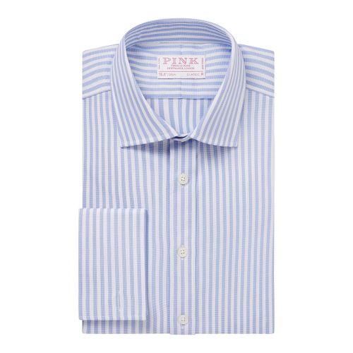 Striped Classic Fit Cotton Shirt - Thomas Pink - Modalova