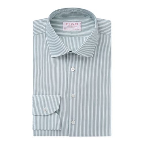 Stripe Tailored Fit Egyptian Cotton Shirt - Thomas Pink - Modalova