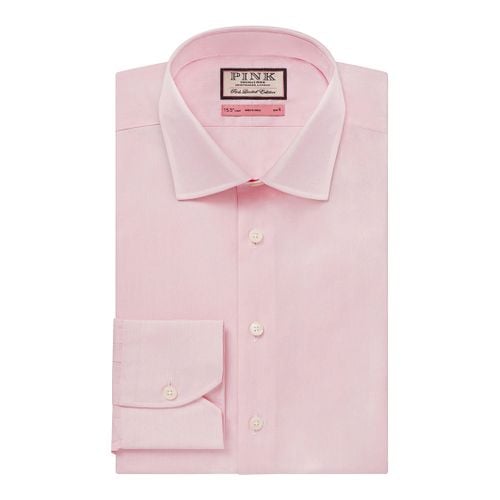 Pink Slim Fit Poplin Cotton Shirt - Thomas Pink - Modalova