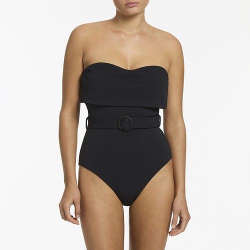 Black Bandeau Swimsuit - Jets - Modalova