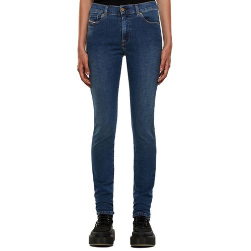 Dark D-Roisin Skinny Stretch Jeans - Diesel - Modalova