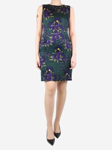 Sleeveless floral-printed wool-blend dress - Size 6 - Pre-Loved Marni - Modalova
