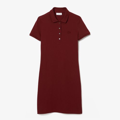 Burgundy Polo Style Dress - Size 14 - Lacoste - Modalova