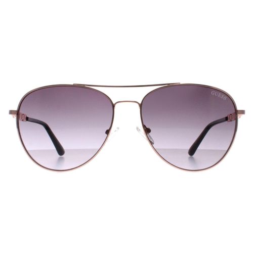 Sunglasses GF6143 28B Rose Grey Gradient - Size One Size - Guess - Modalova