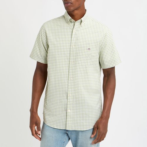 Gingham Classic Poplin Shirt - Size M - Gant - Modalova