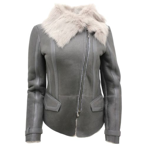 Womens Shearling Toscana Flying Jacket-Polegate - Size L - Infinity Leather - Modalova