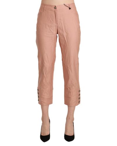 Women's Cropped Pants Casual Style - Size 46 - Ermanno Scervino - Modalova