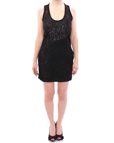 Sleeveless Mini Dress with Graphic Print Wo - Dresses - Size 42 - Ermanno Scervino - Modalova