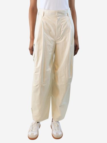 Leather barrel-leg cargo pants - Size 4 - Pre-Loved Bottega Veneta - Modalova