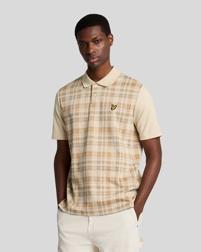 Tartan Polo Shirt - Size S - Lyle & Scott - Modalova