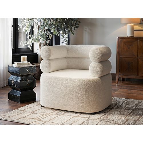 Tova Accent Chair - Boucle - Solace+Co - Modalova
