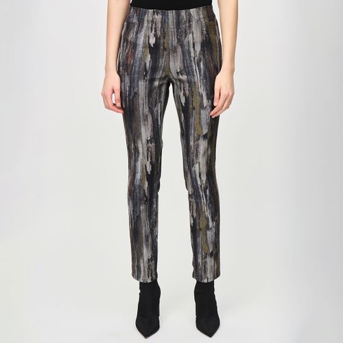 Multicoloured Printed Cigarette Jeans - Joseph Ribkoff - Modalova