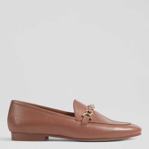 Tan Adalynn Leather Snaffle Loafers - L K Bennett - Modalova