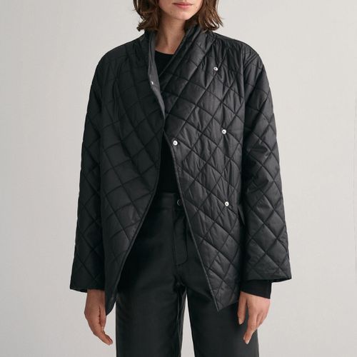 Diamond Quilted Wrap-Over Jacket - Gant - Modalova