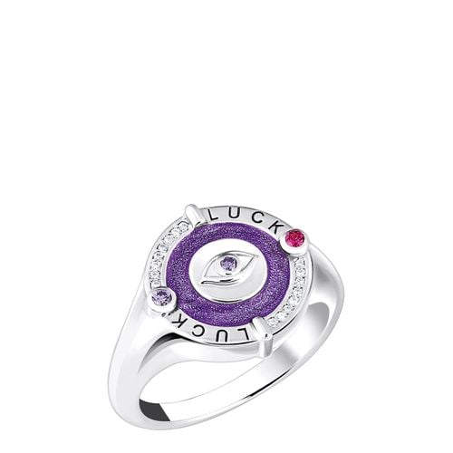 Red Sterling Silver Ring - Thomas Sabo - Modalova