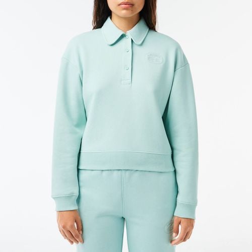 Relaxed Fit Embroidered Polo Sweatshirt - Lacoste - Modalova