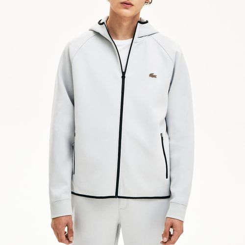 Grey Zip Through Sweatshirt - Lacoste - Modalova