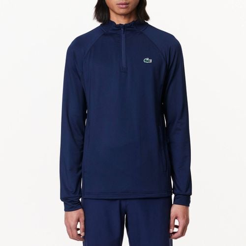 Navy Half Zip Sweatshirt - Lacoste - Modalova