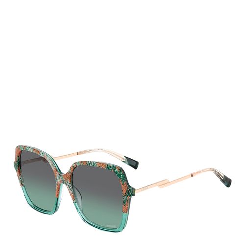 Pattern Green Square Sunglasses 57mm - Missoni - Modalova