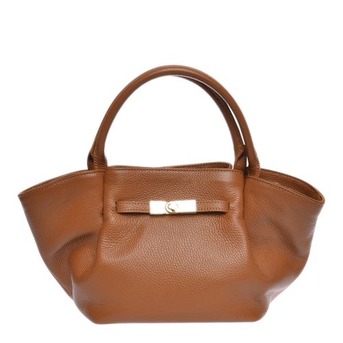 Brown Handbag - Carla Ferreri - Modalova