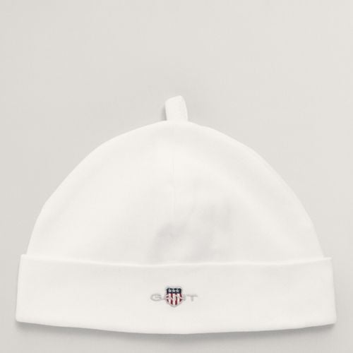 Baby White Shield Beanie - Gant - Modalova