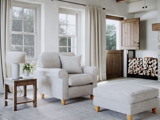 Abingdon Armchair Glory Pearl - The Great Sofa Company - Modalova