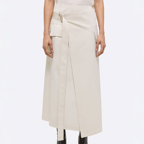 Trench Midi Skirt - Size 12 - HELMUT LANG - Modalova