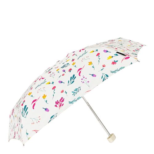 White Flower Folding Umbrella - Smati - Modalova