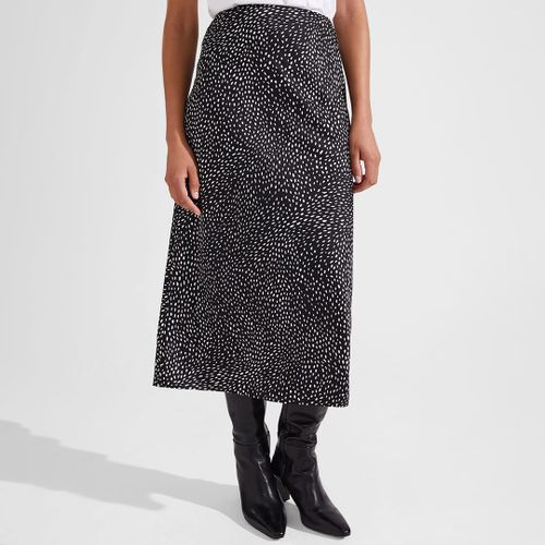 Green Jas Satin Midi Skirt - Hobbs London - Modalova