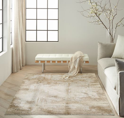 Summit Mocha Ivory 310cm x 239cm Rug - Calvin Klein - Modalova