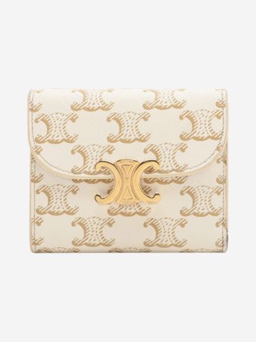 Triomphe compact wallet - Size Standard - Pre-Loved Celine - Modalova