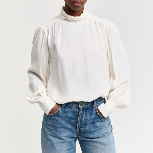 Mock Neck Blouse - Size 18 - Gant - Modalova