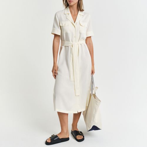 Gant Cream Pocket Dress - Size 8 - Gant - Modalova