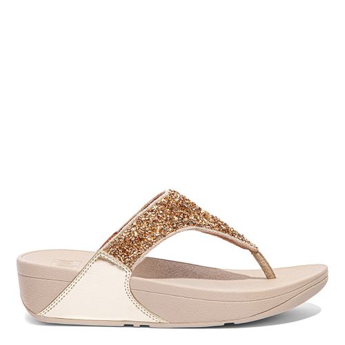 Lulu Shimmerfoil Toe Post Sandals - Size 9 - FitFlop - Modalova