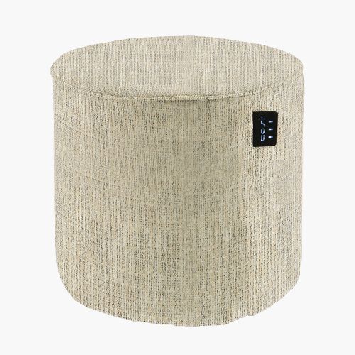 Cosipouf Heated Comfort Natural Tall Round 45x45cm high - Size Single - Pacific - Modalova