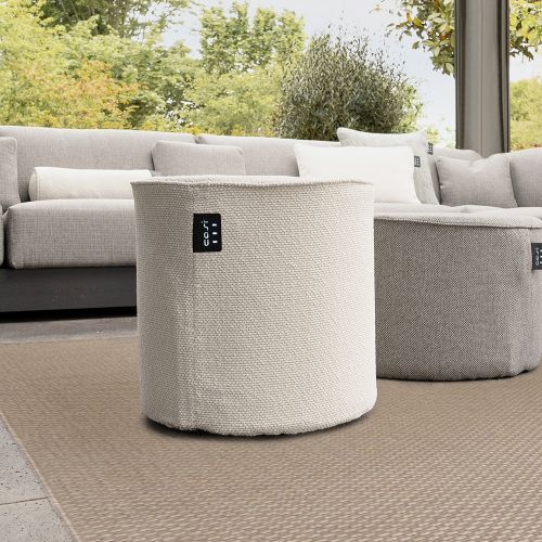 Cosipouf Heated Comfort Teddy Tall Round 45x45cm high - Size Single - Pacific - Modalova