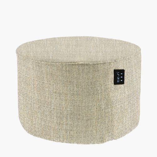 Cosipouf Heated Comfort Natural Low Round 60x38cm high - Size Single - Pacific - Modalova