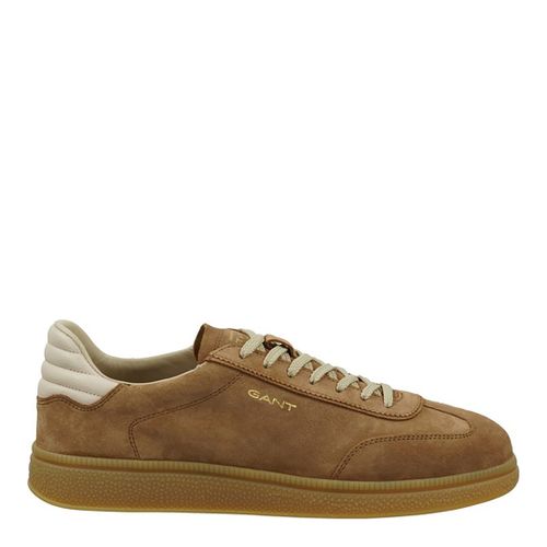 Men's Warm Sand Cuzmo Suede Trainers - Size 9.5 - Gant - Modalova