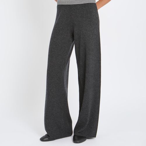 Charcoal Cashmere Blend Straight Leg Jogger - Size L - N°· Eleven - Modalova