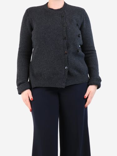 Dark knitted sweater with button detail - Size L - Pre-Loved Joseph - Modalova