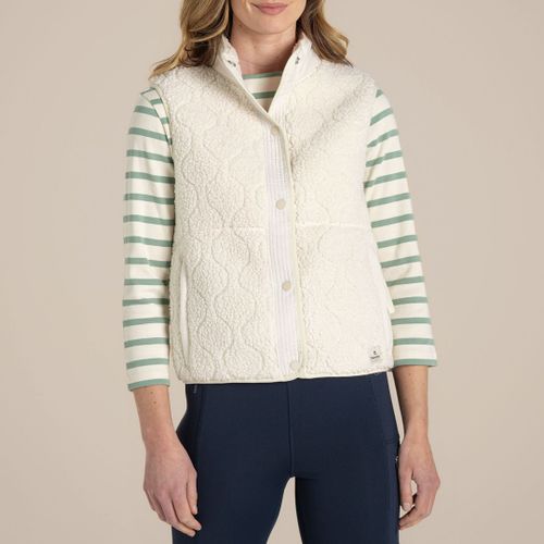 White Dinas Fleece Gilet - Size 16 - Craghoppers - Modalova