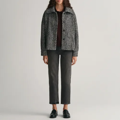 Straight Cropped Stretch Jeans - Size 26 - Gant - Modalova