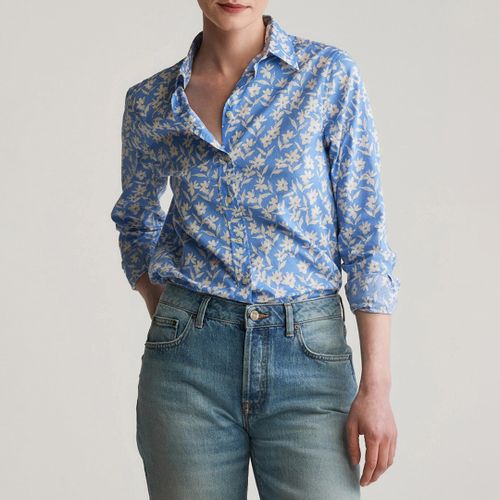 Regular Floral Print Voile Shirt - Size 6 - Gant - Modalova