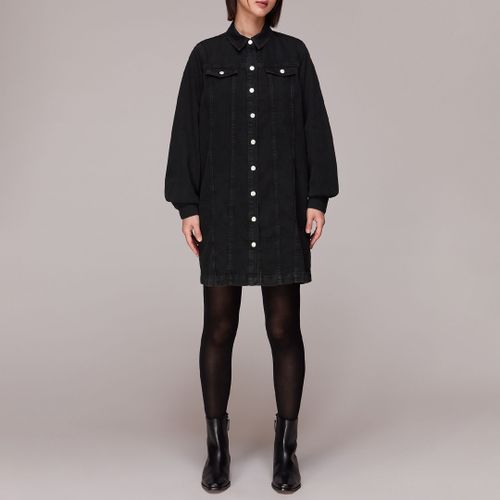 Black Rosanna Denim Dress - WHISTLES - Modalova