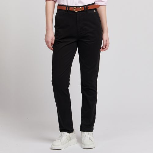 Black Stretch Chino Trousers - U.S. Polo Assn. - Modalova