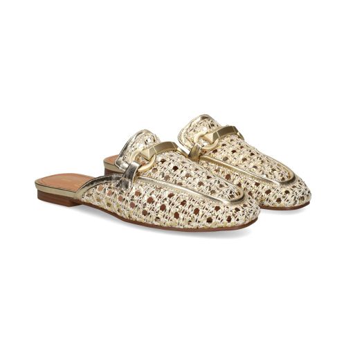 Exe Zuecos Mujer - Dorado Talla 37 - Exe - Modalova